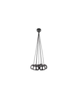 Lampa wisząca Punto grafitowa 7xE14 Light Prestige