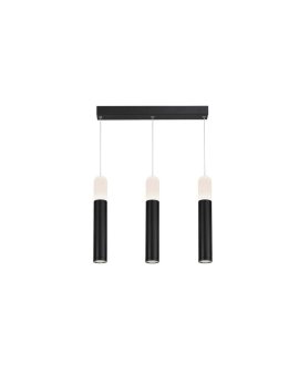 Lampa wisząca Fano czarna LED 3000K Light Prestige