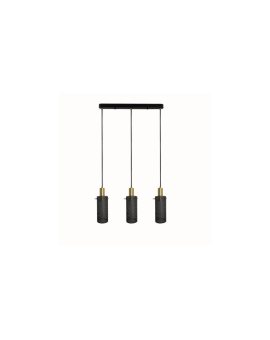 Lampa wisząca Tirana 3 czarna 3xE27 Light Prestige