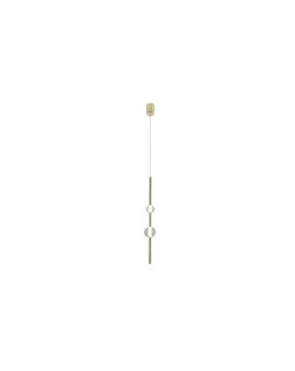 Lampa wisząca Vaku złota LED 4000K Light Prestige