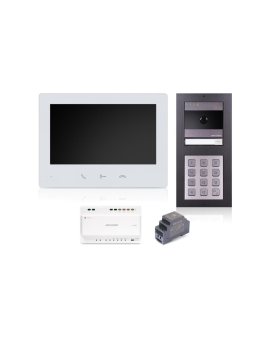 WIDEODOMOFON HIKVISION DS-KIS704EY-AFW2/Aluminium