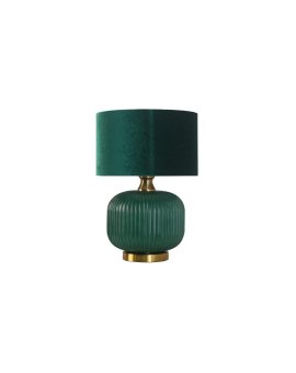 Lampa stołowa Tamiza 48 cm zielona 1xE27 Light Prestige