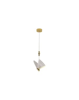 Lampa wisząca Mariposa 1 złota LED CCT Light Prestige