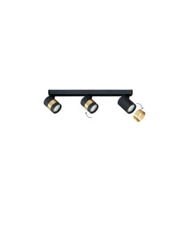 Spot Anillo 3 czarny 3xGU10 Light Prestige