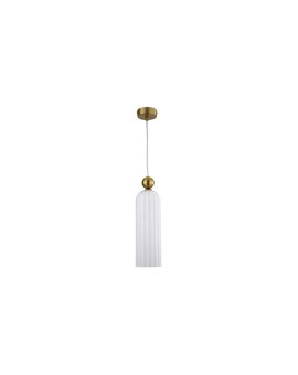 Lampa wisząca Piega 1 biała 1xE14 Light Prestige