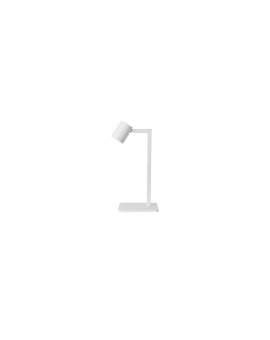 Lampa biurkowa Snow biała 1xGU10 Light Prestige