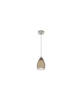 Lampa wisząca Niki dymna 1xE14 Light Prestige