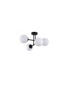 Lampa wisząca Roma 4 czarna 4xE14 Light Prestige