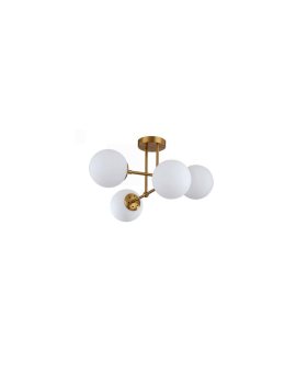 Lampa wisząca Roma 4 złota 4xE14 Light Prestige