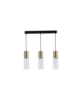 Lampa wisząca Manacor złota 3xGU10 Light Prestige