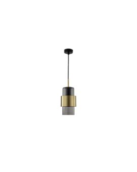 Lampa wisząca Miele dymna 1xE27 Light Prestige