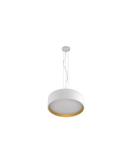 Lampa wisząca Hudson biało - złota LED 4000K Light Prestige