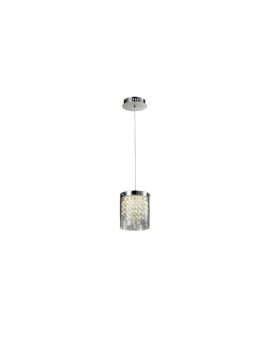 Lampa wisząca Cantos chrom LED 4000K Light Prestige