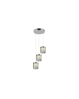 Lampa wisząca Cantos chrom LED 4000K Light Prestige