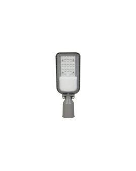 Oprawa Uliczna LED 30W 4050lm 6500K IP65 Szara 5 Lat Gwarancji Regulowany uchwyt 23832