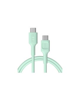 KABEL USB-C / USB-C Greencell PowerFlex 120cm PD 100W zielony silikonowy
