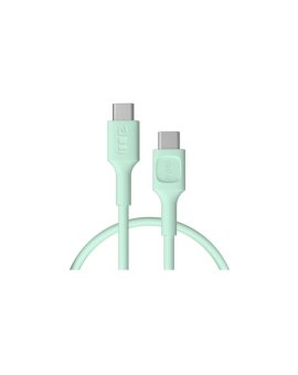 KABEL USB-C / USB-C Greencell PowerFlex 30cm PD 100W zielony silikonowy