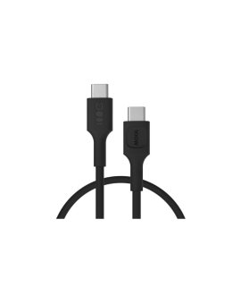 KABEL USB-C / USB-C Greencell PowerFlex 30cm PD 100W czarny silikonowy