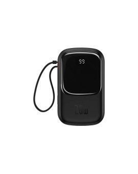 Powerbank Baseus Qpow Digital Display PPQD060201 20000mAh 20W PD QC USB-A USB-C + KABEL Lightning