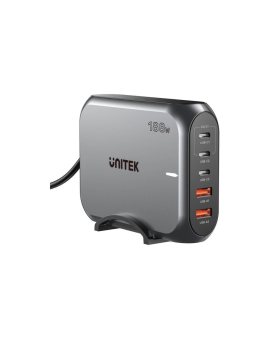 Ładowarka sieciowa Unitek 2xUSB-A 3xUSB-C GAN 188W