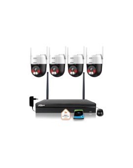Zestaw monitoringu IP Dahua Bezprzewodowa 4 kamery 5MPx P5AE-PV i rejestrator z 1TB