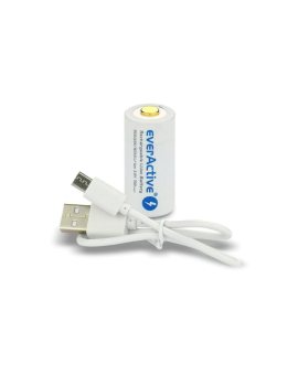 Akumulatorek 16340 / R-CR123 3V everActive 700mAh (1 szt.) z zabezpieczeniem