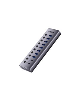 Unitek Hub USB C/USB A 10w1 5Gbps z włącznikami portów