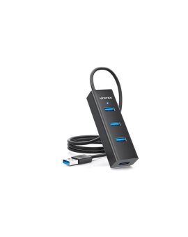 Aktywny hub USB Unitek 4w1 5Gbps z zasilaniem przez USB-C