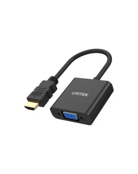 Adapter Unitek Y-6333 HDMI to VGA + audio