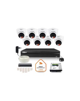 Zestaw monitoringu IP DAHUA 8 kamer IPC-HDW1439V-A-IL 4Mpx