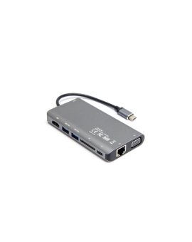 Unitek D1019B Hub USB-C 3.1 8w1 z Power Delivery 100W