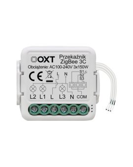 Moduł OXT mini przekaźnik 3 obwody ZigBee TUYA