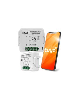 Moduł OXT mini przekaźnik 1 obw. bez N ZigBee TUYA