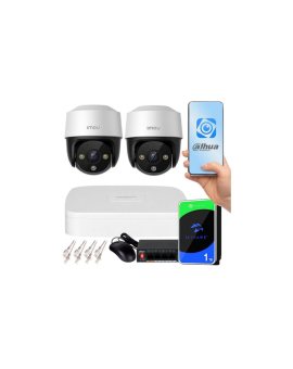 Zestaw monitoringu Imou 2 kamery obrotowe 4MPx PoE