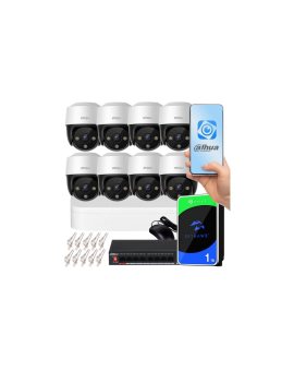 Zestaw monitoringu Imou 8 kamer obrotowych 4MPx PoE