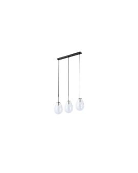 Lampa wisząca Fondi czarna 3xE14 Light Prestige