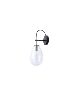 Kinkiet Fondi czarny 1xE14 Light Prestige