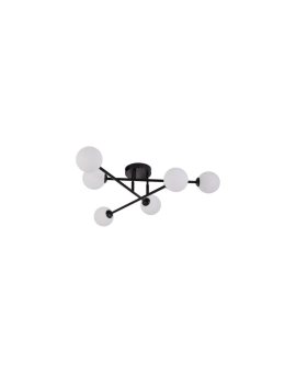 Lampa sufitowa Dorado czarna 6xG9 Light Prestige
