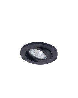 Ruchome oczko podtynkowe Lagos czarne IP20 1xGU10 Light Prestige