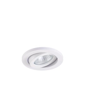 Ruchome oczko podtynkowe Lagos białe IP20 1xGU10 Light Prestige