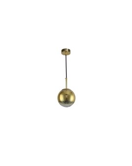 Lampa wisząca Palla złota 1xE14 Light Prestige