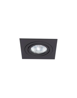 Oprawa podtynkowa Metis czarna 1xGU10 Light Prestige