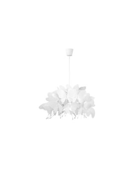 Lampa wisząca Farfalla biała 1xE27 Light Prestige