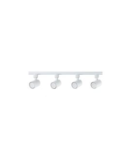 Zestaw oświetlenia szynowego Snow SET 3F biały 4xGU10 Light Prestige