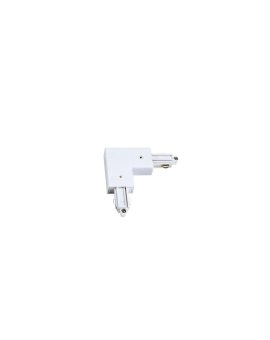 Łącznik L 1F biały Light Prestige