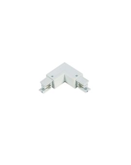 Łącznik L 3F lewy biały Light Prestige