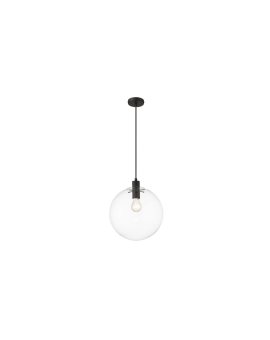 Lampa wisząca Puerto czarna 1xE27 Light Prestige