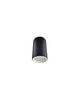 Tuba natynkowa Manacor 9 cm czarno - białe 1xGU10 Light Prestige