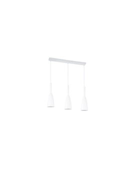 Lampa wisząca Solin 3 biała 3xE27 Light Prestige