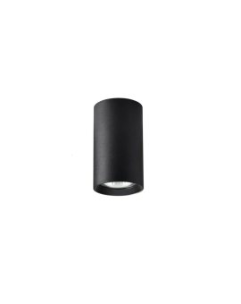 Tuba natynkowa Manacor 13 cm czarna 1xGU10 Light Prestige